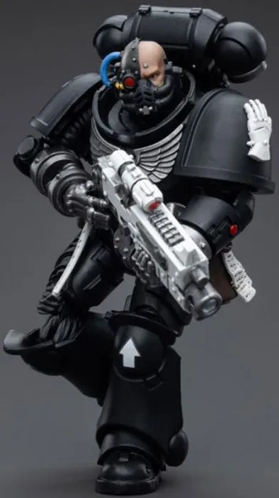 Iron Hands Intercessors Brother Gravak 1/18 Scale | Warhammer 40K | Joy Toy