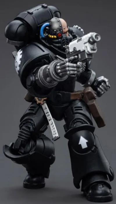 Iron Hands Intercessors Brother Gravak 1/18 Scale | Warhammer 40K | Joy Toy