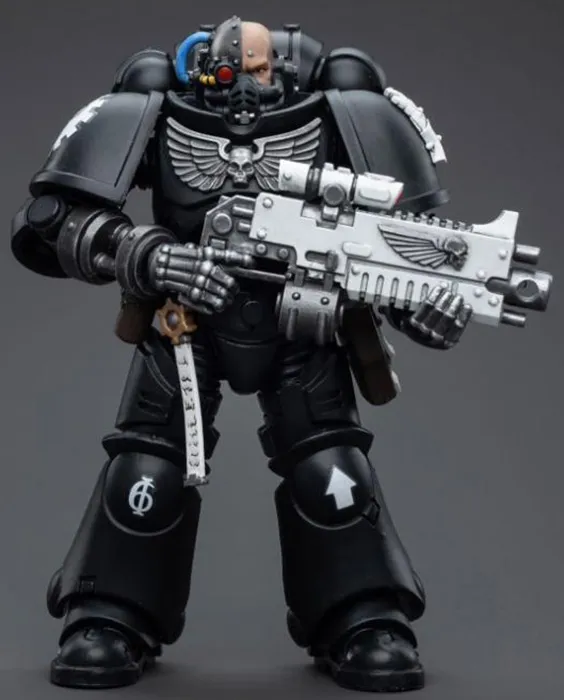 Iron Hands Intercessors Brother Gravak 1/18 Scale | Warhammer 40K | Joy Toy