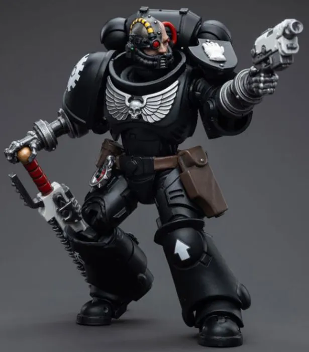 Iron Hands Intercessors Brother Ignar 1/18 Scale | Warhammer 40K | Joy Toy