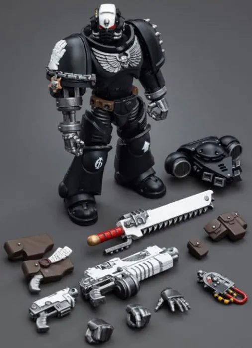 Iron Hands Intercessors Sergeant Bantus 1/18 Scale | Warhammer 40K | Joy Toy