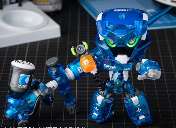 Heats Boy with Giant Airbrush Blue Version | Earnestcore Craft, Wave