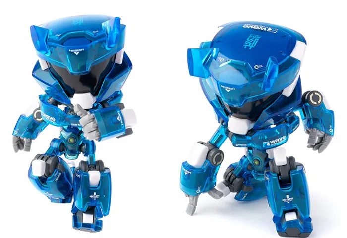 Heats Boy with Giant Airbrush Blue Version | Earnestcore Craft, Wave