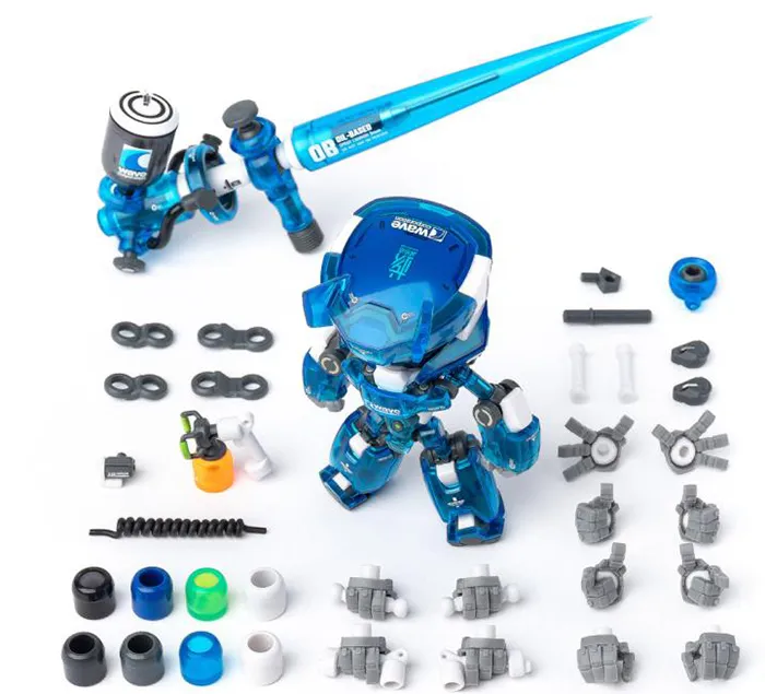 Heats Boy with Giant Airbrush Blue Version | Earnestcore Craft, Wave