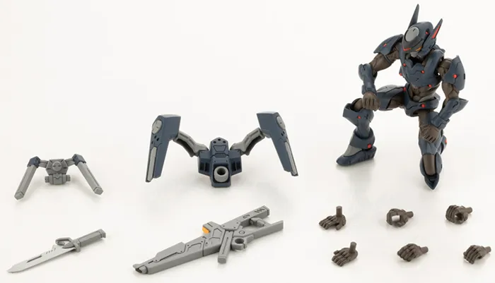 Governor Light Armor Type: Solid (Prime) 1/24 Scale Model Kit | Hexa Gear | Kotobukiya