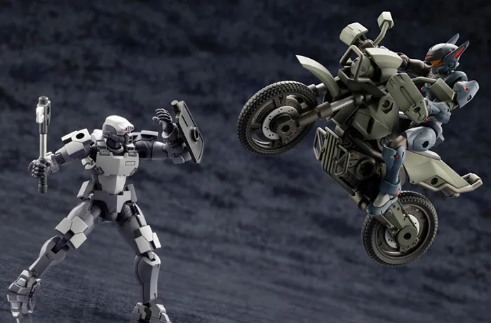 Governor Light Armor Type: Solid (Prime) 1/24 Scale Model Kit | Hexa Gear | Kotobukiya