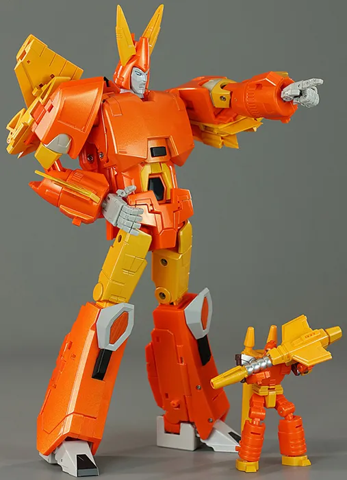 MH-01C Hurricane Orange Version | MHZ Toys