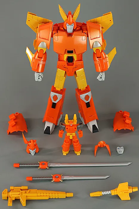 MH-01C Hurricane Orange Version | MHZ Toys