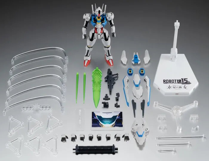 XVX-016 Gundam Aerial A.N.I.M.E. Version Robot Spirits 15th Anniversary | Mobile Suit Gundam: The Witch from Mercury | Bandai Spirits