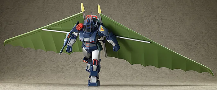 MAX29 Dougram Hang Glider Equipment Type PLAMAX Combat Armors Model Kit | Fang of the Sun Dougram | Max Factory