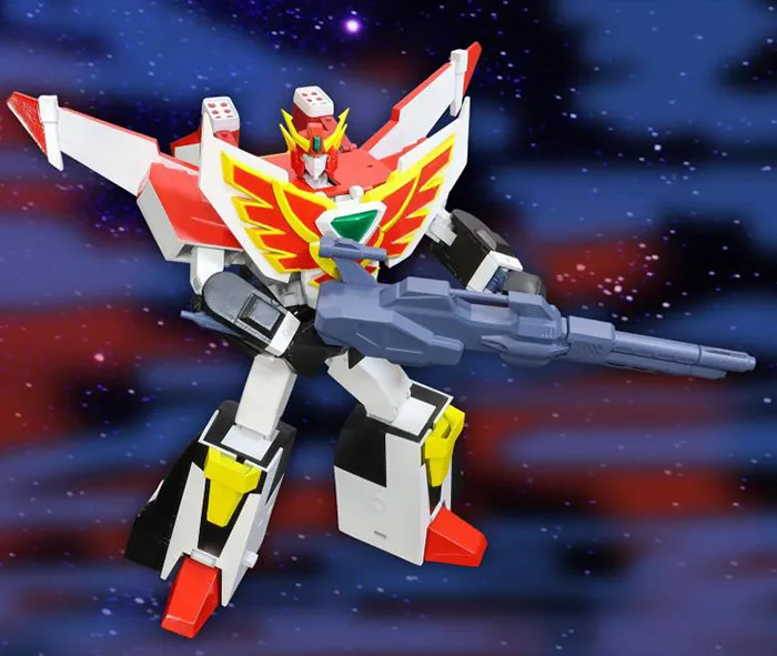 Jet Gattai Granbird Super Metal Action | The Brave Fighter of Sun Fighbird | Evolution Toy