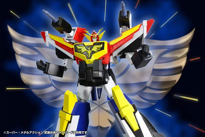 Jet Gattai Granbird Super Metal Action | The Brave Fighter of Sun Fighbird | Evolution Toy