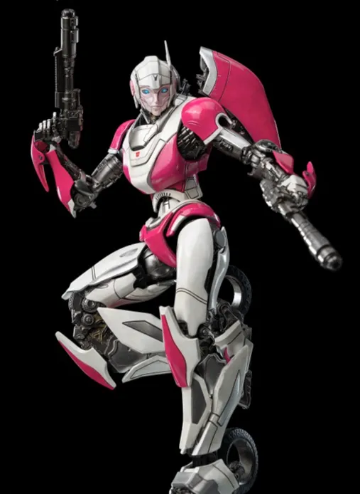 Arcee DLX Scale Collectible Figure | Transformers: Bumblebee | threezero