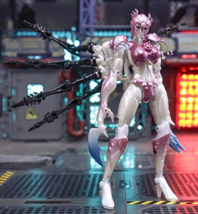 BWM-08W Metal Spider Pink Version | TransArt