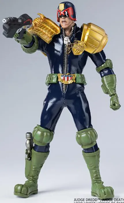 Judge Dredd 1:12 Scale Exquisite Super | 2000 A.D. Judge Dredd | Hiya Toys
