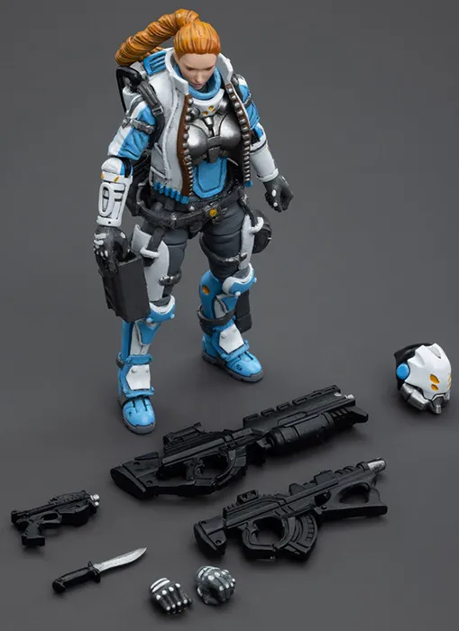 PanOceania Nokken, Special Intervention and Recon Team 2 Woman 1/18 Scale | Infinity Corvus Belli | Joy Toy