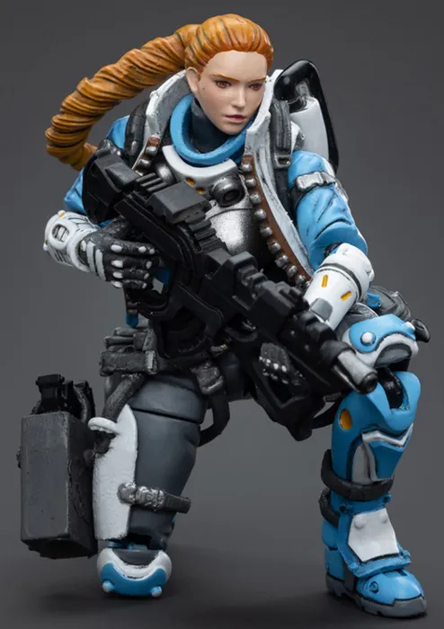PanOceania Nokken, Special Intervention and Recon Team 2 Woman 1/18 Scale | Infinity Corvus Belli | Joy Toy