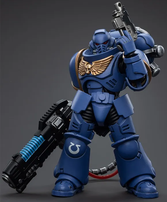 Ultramarines Hellblasters Brother Paxor 1/18 Scale | Warhammer 40K | Joy Toy