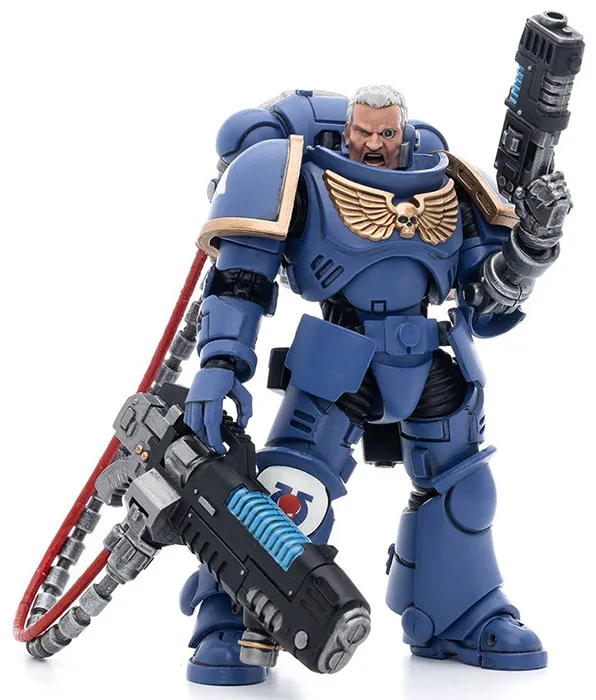 Ultramarines Hellblasters Sergeant Ulaxes 1/18 Scale | Warhammer 40K | Joy Toy