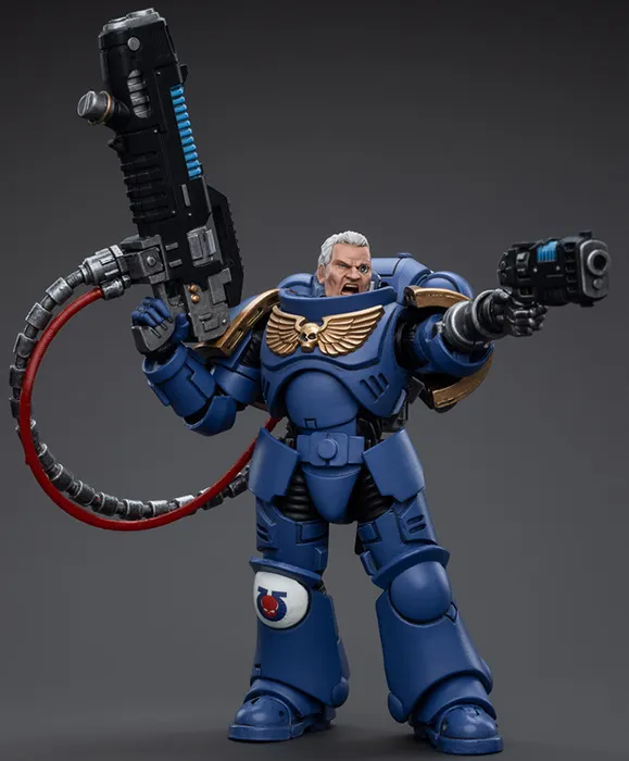 Ultramarines Hellblasters Sergeant Ulaxes 1/18 Scale | Warhammer 40K | Joy Toy