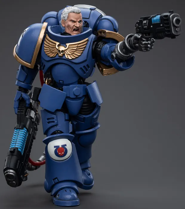 Ultramarines Hellblasters Sergeant Ulaxes 1/18 Scale | Warhammer 40K | Joy Toy