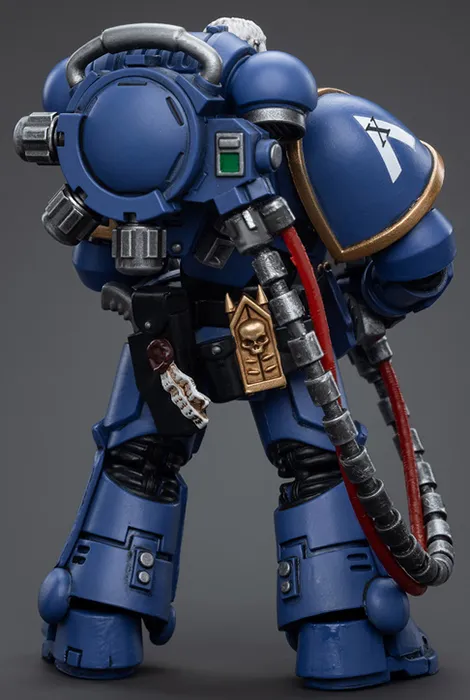 Ultramarines Hellblasters Sergeant Ulaxes 1/18 Scale | Warhammer 40K | Joy Toy
