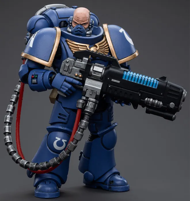 Ultramarines Hellblasters Brother Torsus 1/18 Scale | Warhammer 40K | Joy Toy