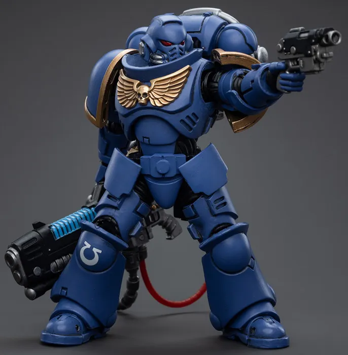 Ultramarines Hellblasters Brother Torsus 1/18 Scale | Warhammer 40K | Joy Toy