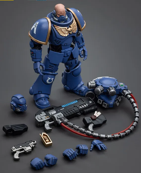 Ultramarines Hellblasters Brother Torsus 1/18 Scale | Warhammer 40K | Joy Toy