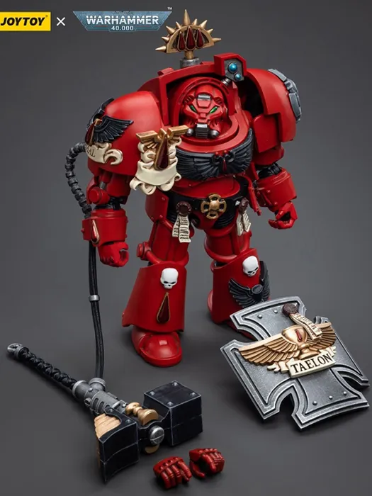 Blood Angels Assault Terminators Brother Taelon 1/18 Scale | Warhammer 40K | Joy Toy