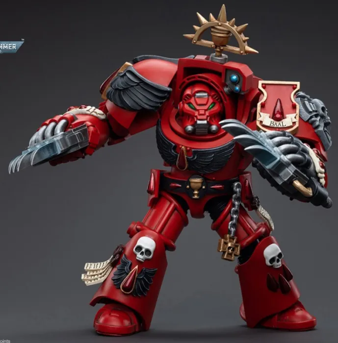 Blood Angels Assault Terminators Brother Tyborel 1/18 Scale | Warhammer 40K | Joy Toy