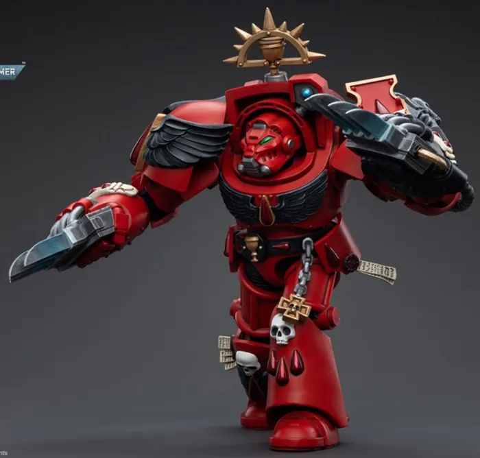 Blood Angels Assault Terminators Brother Tyborel 1/18 Scale | Warhammer 40K | Joy Toy