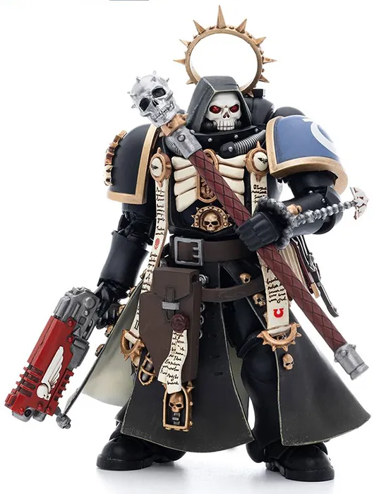 Ultramarines Primaris Chaplain Brother Varus 1/18 Scale | Warhammer 40K | Joy Toy