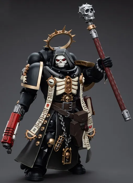 Ultramarines Primaris Chaplain Brother Varus 1/18 Scale | Warhammer 40K | Joy Toy