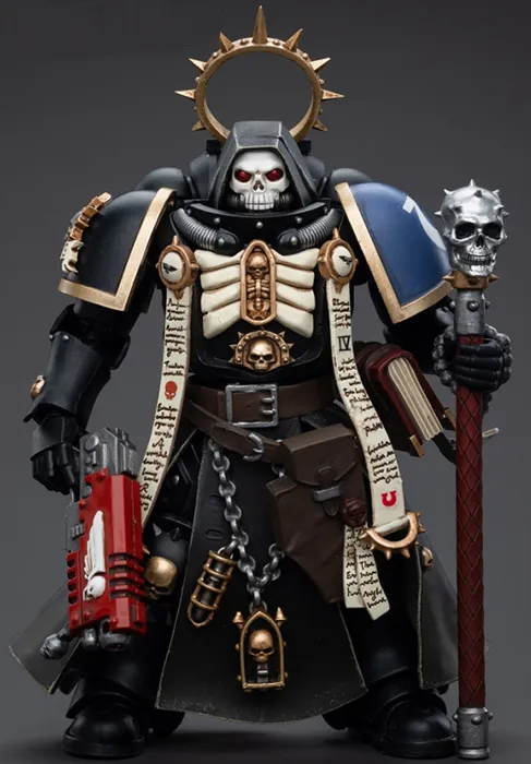 Ultramarines Primaris Chaplain Brother Varus 1/18 Scale | Warhammer 40K | Joy Toy
