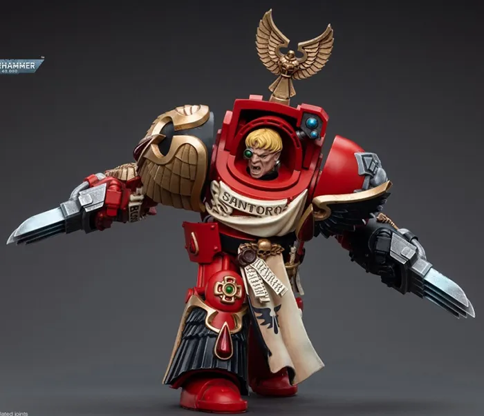 Blood Angels Assault Terminators Sergeant Santoro 1/18 Scale | Warhammer 40K | Joy Toy
