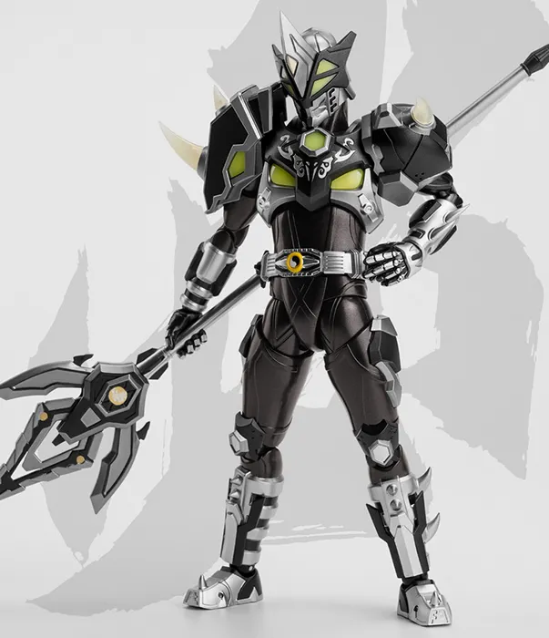 DI-AH-12 Shape Carving Armor Hero Black Rhinoceros 1/12 Scale | Degenerator Industry