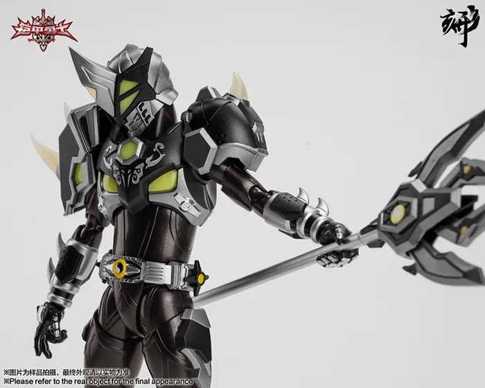 DI-AH-12 Shape Carving Armor Hero Black Rhinoceros 1/12 Scale | Degenerator Industry