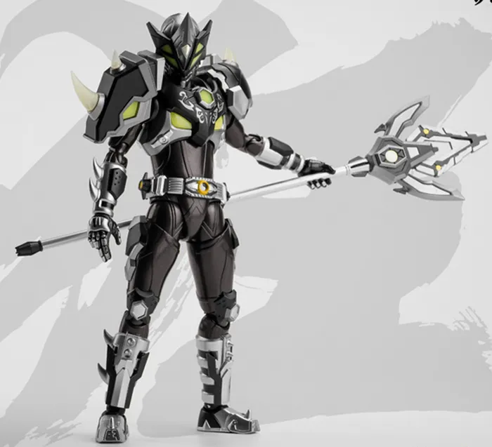 DI-AH-12 Shape Carving Armor Hero Black Rhinoceros 1/12 Scale | Degenerator Industry