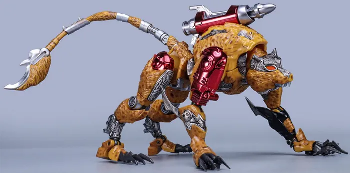 BWM-09 Metal Yellow Leopard | TransArt
