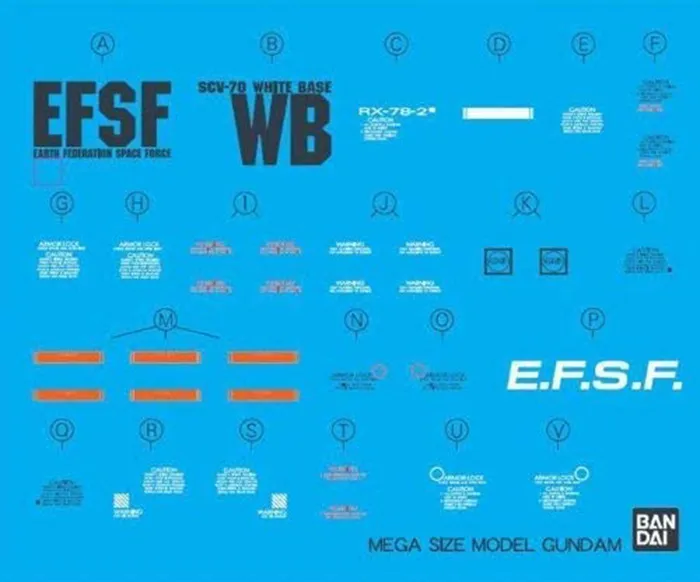 RX-78-2 Gundam Mega Size Model Kit 1/48 Scale | Mobile Suit Gundam | Bandai Spirits