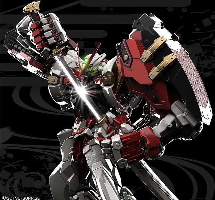 Gundam Astray Red Frame Powered Red Hi-Resolution Model Kit 1/100 Scale | Mobile Suit Gundam SEED Astray | Bandai Spirits