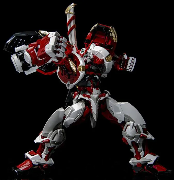 Gundam Astray Red Frame Powered Red Hi-Resolution Model Kit 1/100 Scale | Mobile Suit Gundam SEED Astray | Bandai Spirits