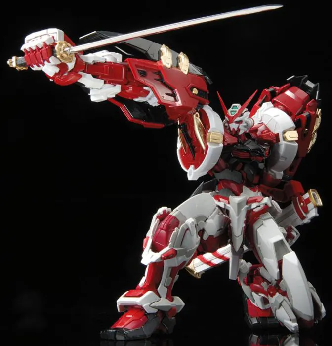 Gundam Astray Red Frame Powered Red Hi-Resolution Model Kit 1/100 Scale | Mobile Suit Gundam SEED Astray | Bandai Spirits