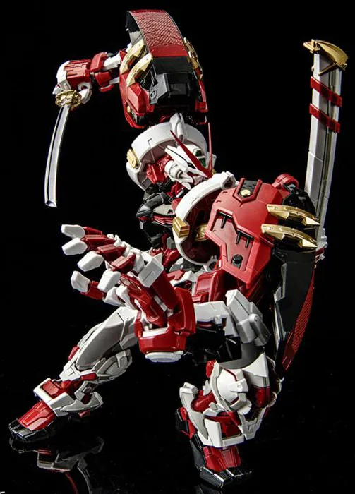 Gundam Astray Red Frame Powered Red Hi-Resolution Model Kit 1/100 Scale | Mobile Suit Gundam SEED Astray | Bandai Spirits