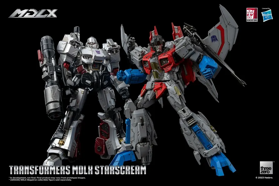 Starscream MDLX Scale Collectible Figure | Transformers | Threezero