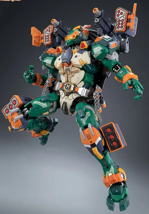 HB0014 Michelangelo | Heat Boys TMNT Mecha Figure | TFSource
