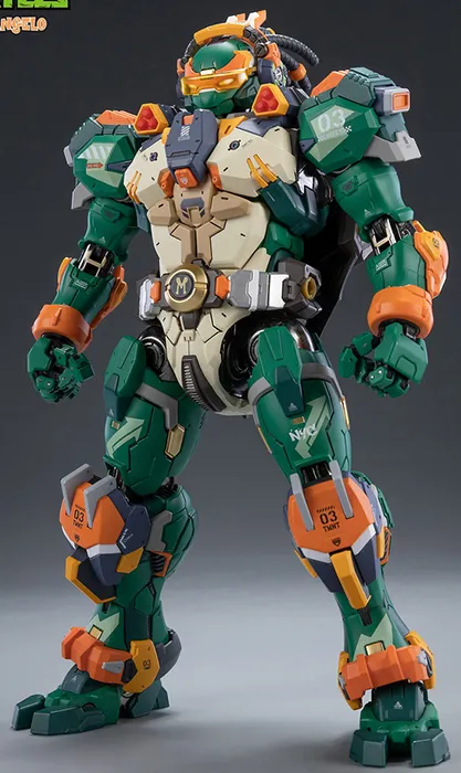 HB0014 Michelangelo | Heat Boys TMNT Mecha Figure | TFSource