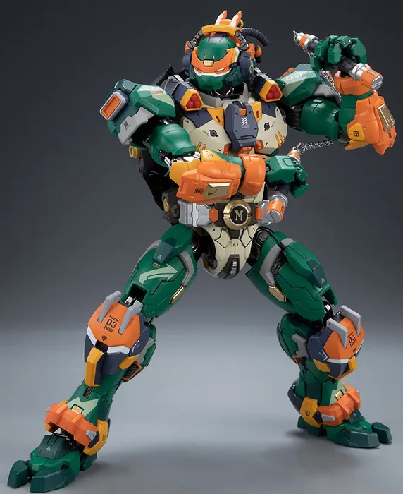 HB0014 Michelangelo | Heat Boys TMNT Mecha Figure | TFSource