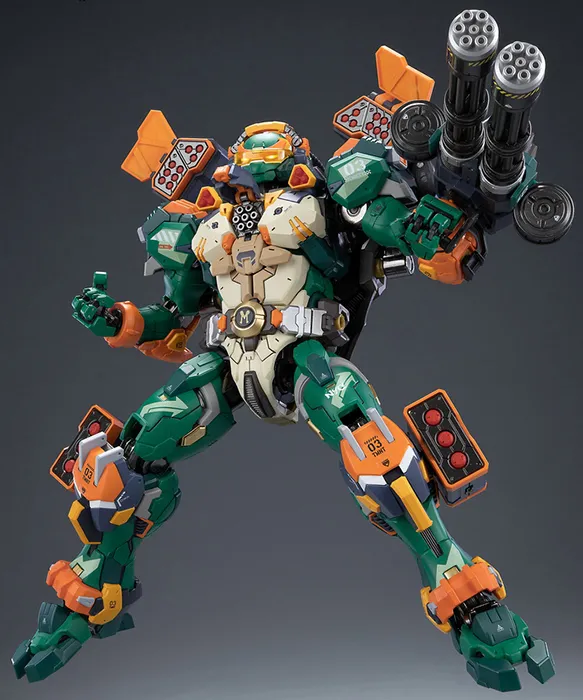 HB0014 Michelangelo | Heat Boys TMNT Mecha Figure | TFSource